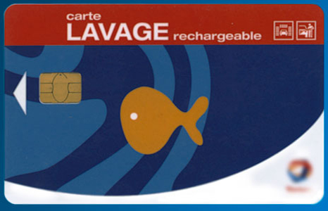 Carte pour les bornes de lavage automatique